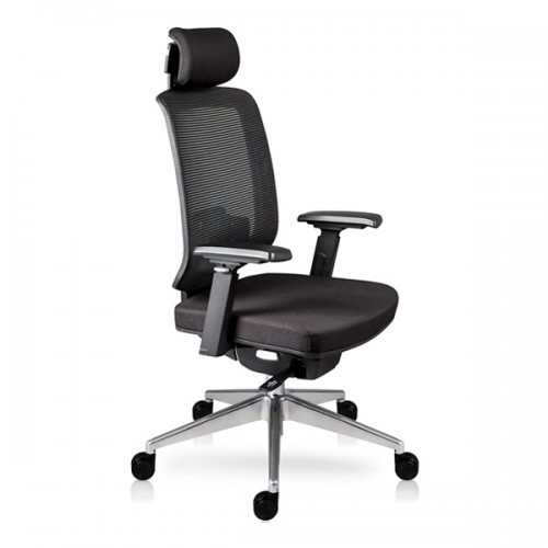 SILLA EJECUTIVA FINISTERRE C/CABECERA NEGRO